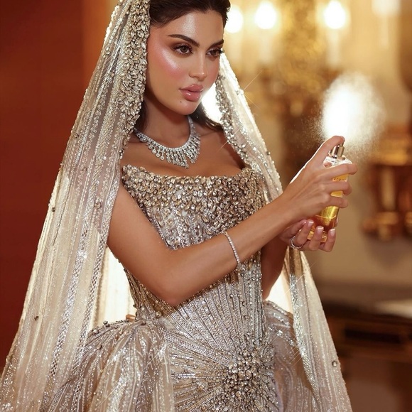 Custom Lena Berisha Enchanted Bridal Gown - Picture 6 of 9